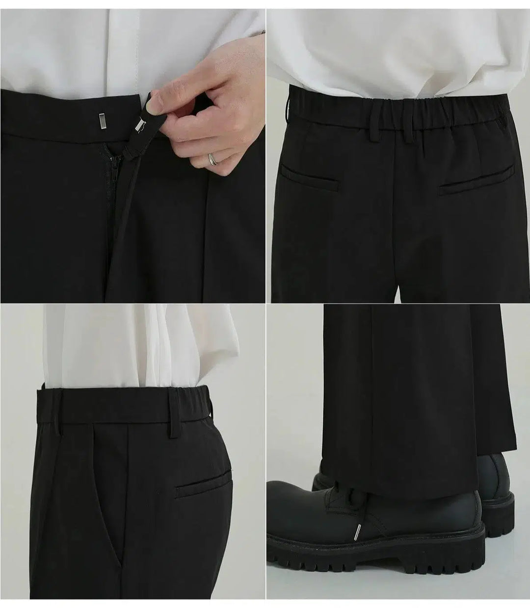 Classic-fit Straight-Leg Trousers