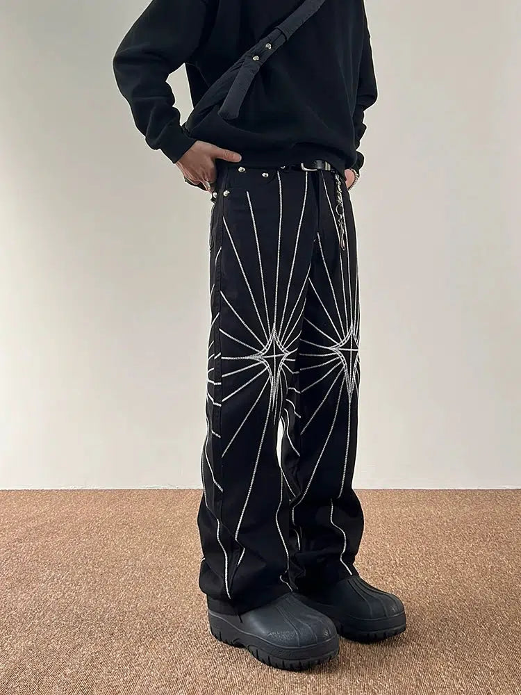 Cleanfit Spider Web Slim Jeans