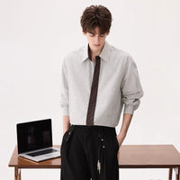 Plaid Long-Sleeve Shirt