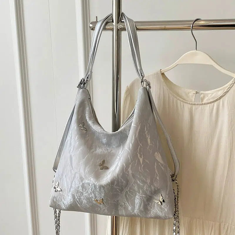 Cloud Charm Chain Strap Handbag