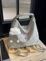 Cloud Charm Chain Strap Handbag