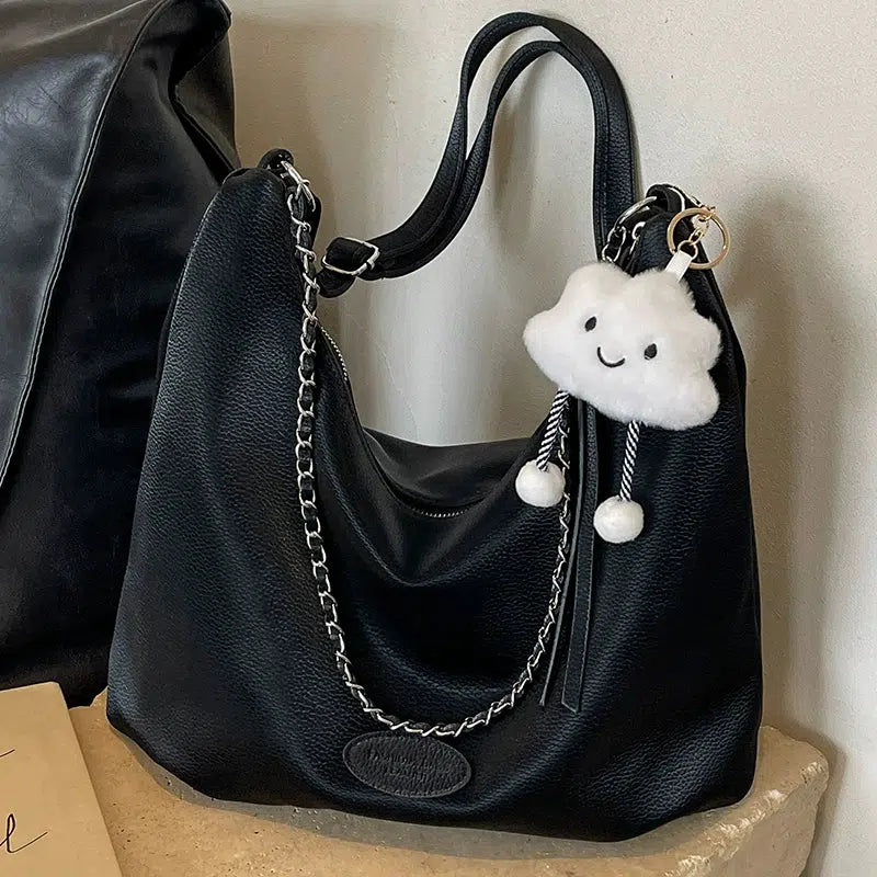 Cloud Charm Chain Strap Shoulder Bag