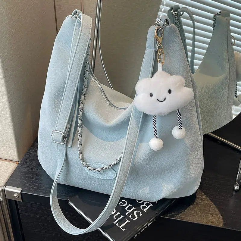 Cloud Charm Chain Strap Shoulder Bag