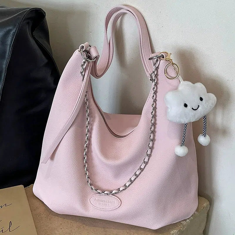 Cloud Charm Chain Strap Shoulder Bag