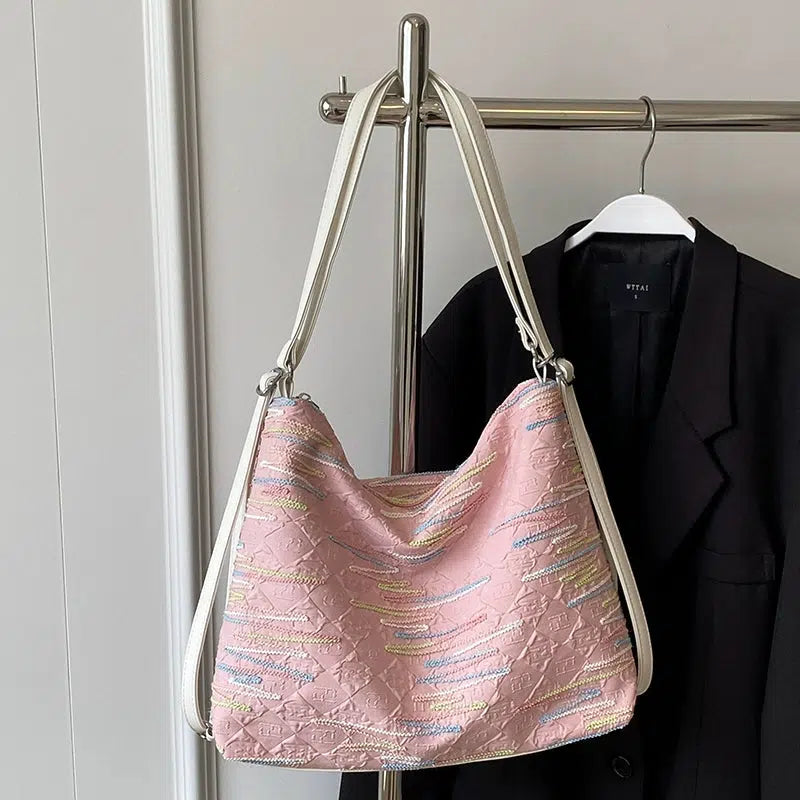 Cloud Charm Quilted Shoulder Bag