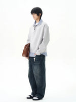 Check Patchwork Sweatshirt