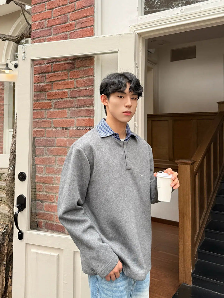 Collared Long Sleeve Shirt