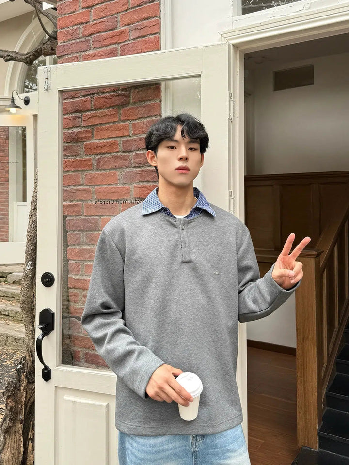 Collared Long Sleeve Shirt