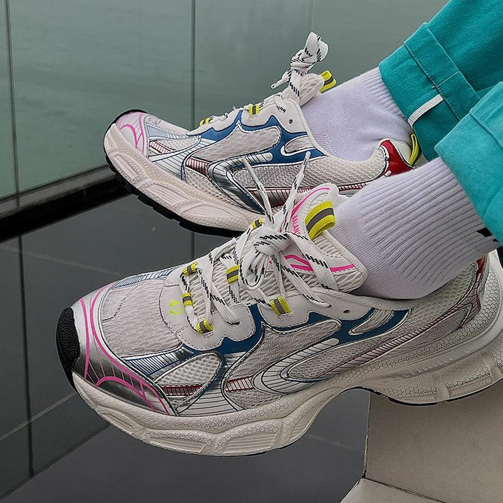Color Block Chunky Sneakers