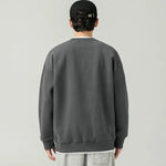 Color Block Round Neck Sweatshirt