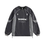 Color Block Waterproof Pullover