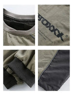 Color Block Waterproof Pullover