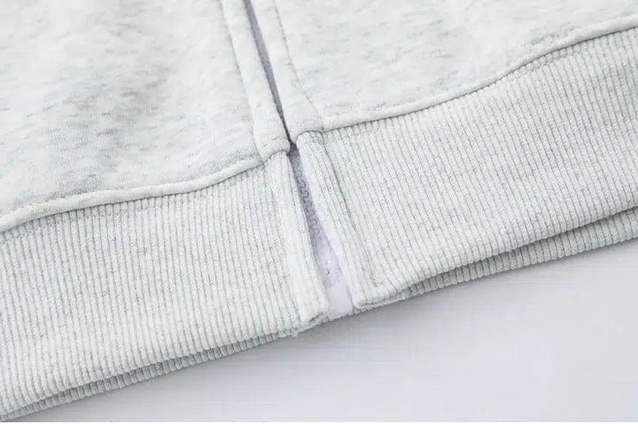 Colorblock Fleece Hooded Sweatshirt