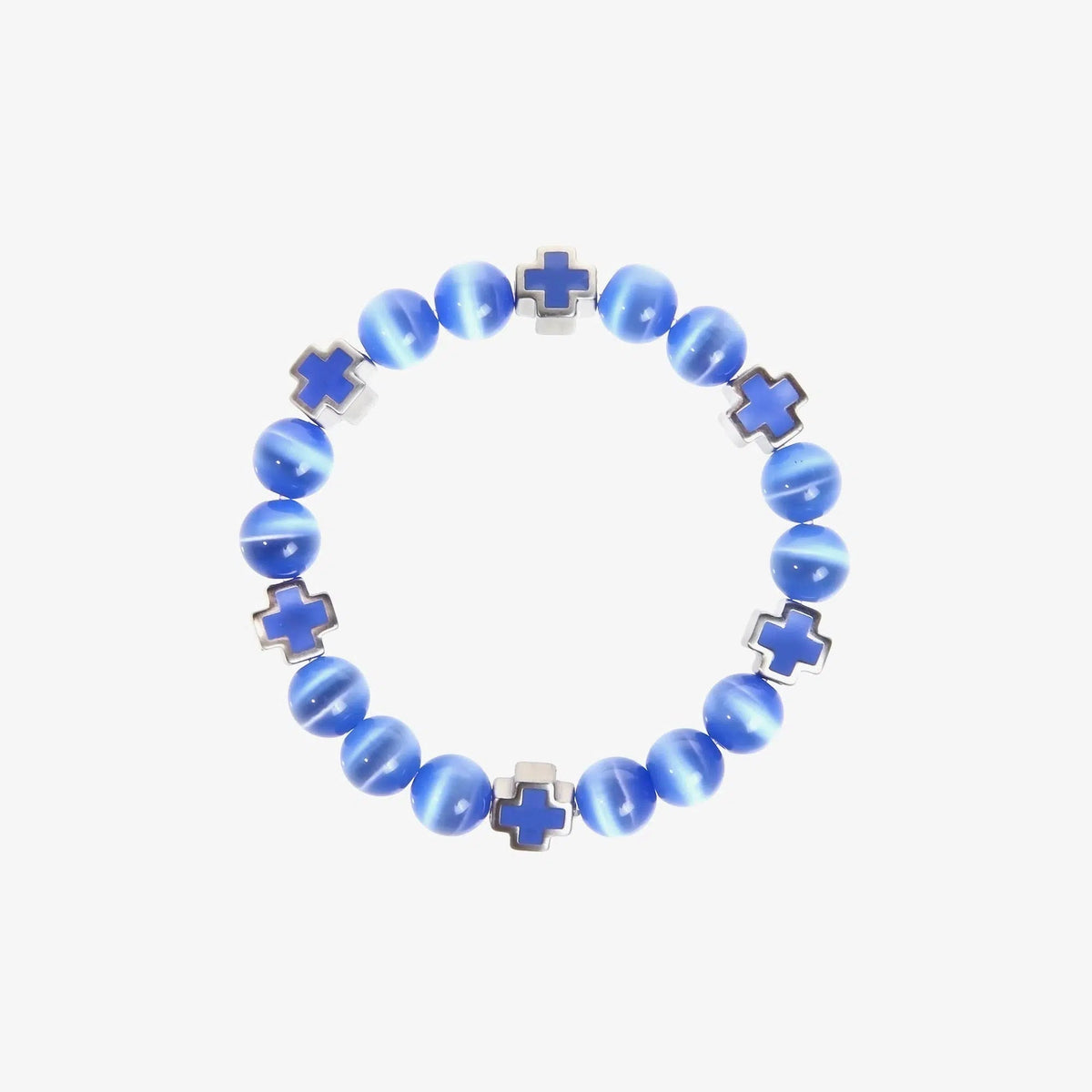 Colored Glass Bead Bracelet