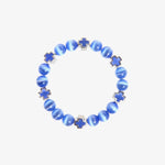 Colored Glass Bead Bracelet