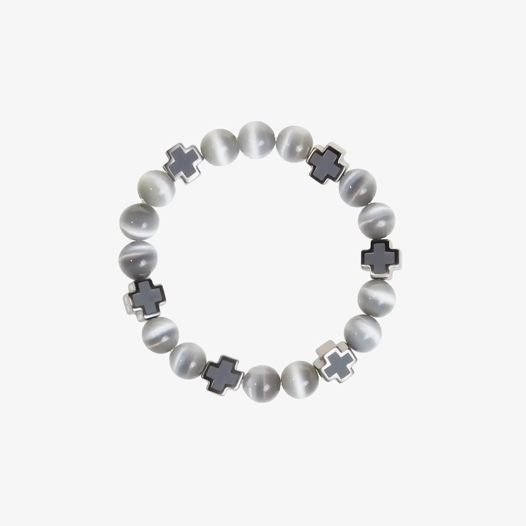 Colored Glass Bead Bracelet