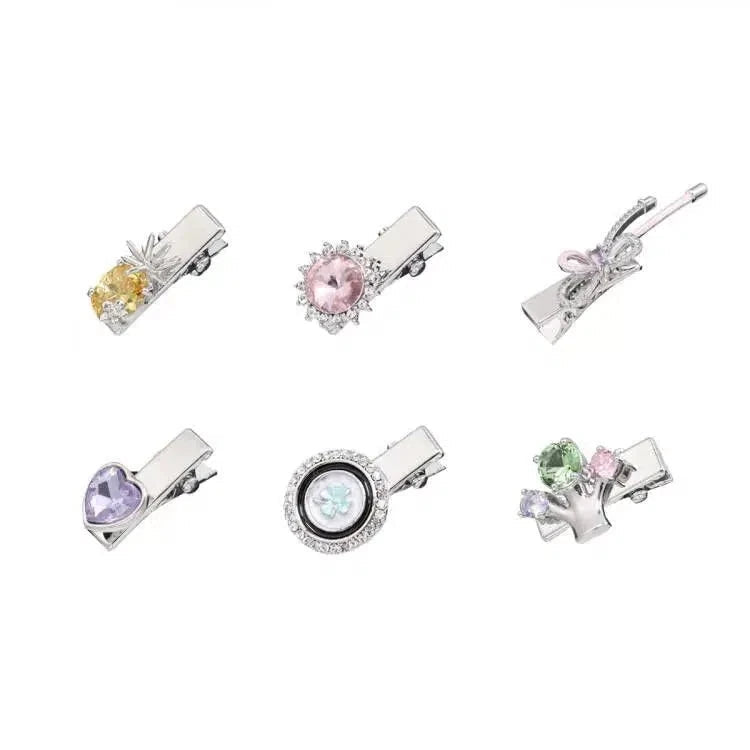 Colored Zircon Hairpin