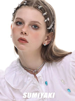 Colored Zircon Necklace