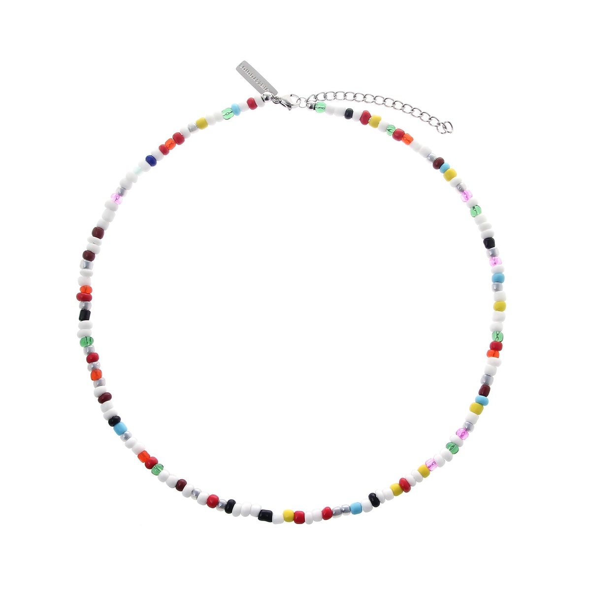 Colorful Acrylic Beaded Necklace
