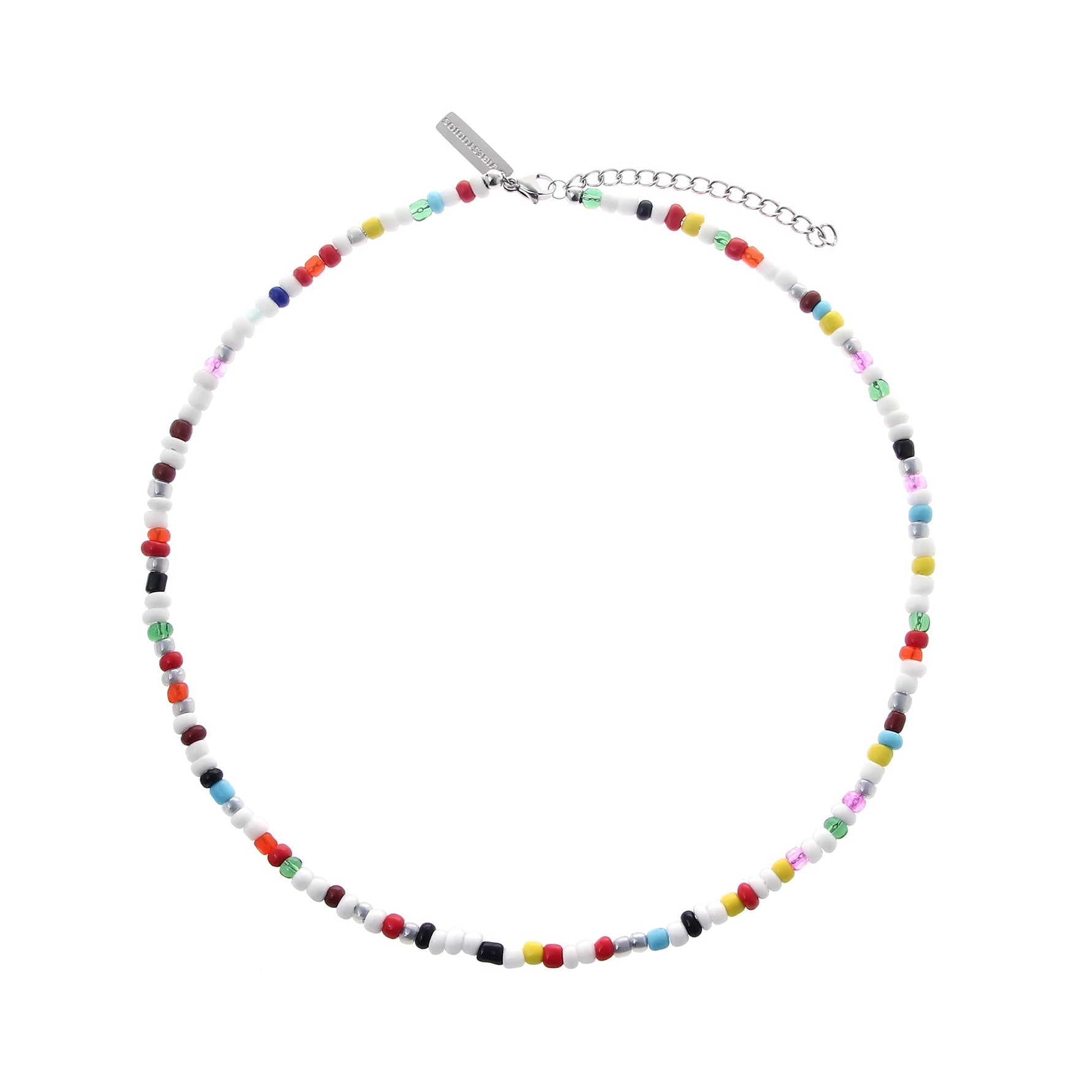 Colorful Acrylic Beaded Necklace