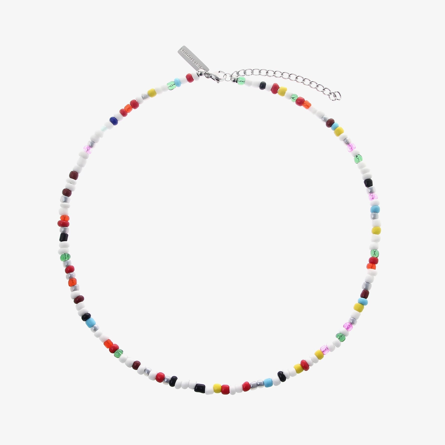 Colorful Acrylic Beaded Necklace