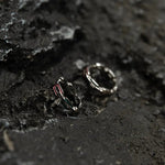 Colorful Chain Hoop Earrings