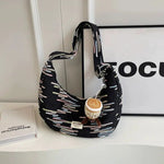 Colorful Embroidered Quilted Shoulder Bag