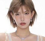 Colorful Zircon Earrings