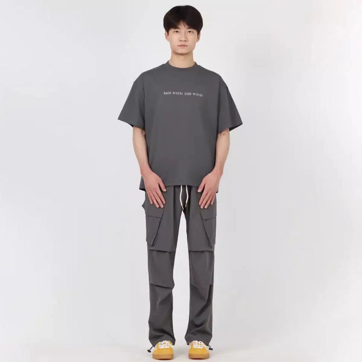 Comfort Fit Cargo Pants with Pockets