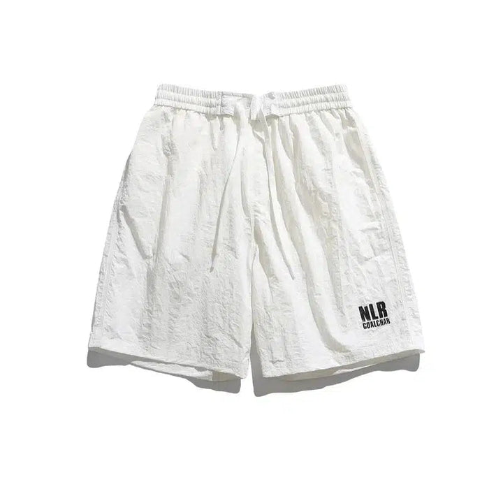 Comfort Fit Elastic Waist Casual Shorts