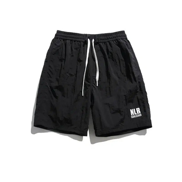 Comfort Fit Elastic Waist Casual Shorts