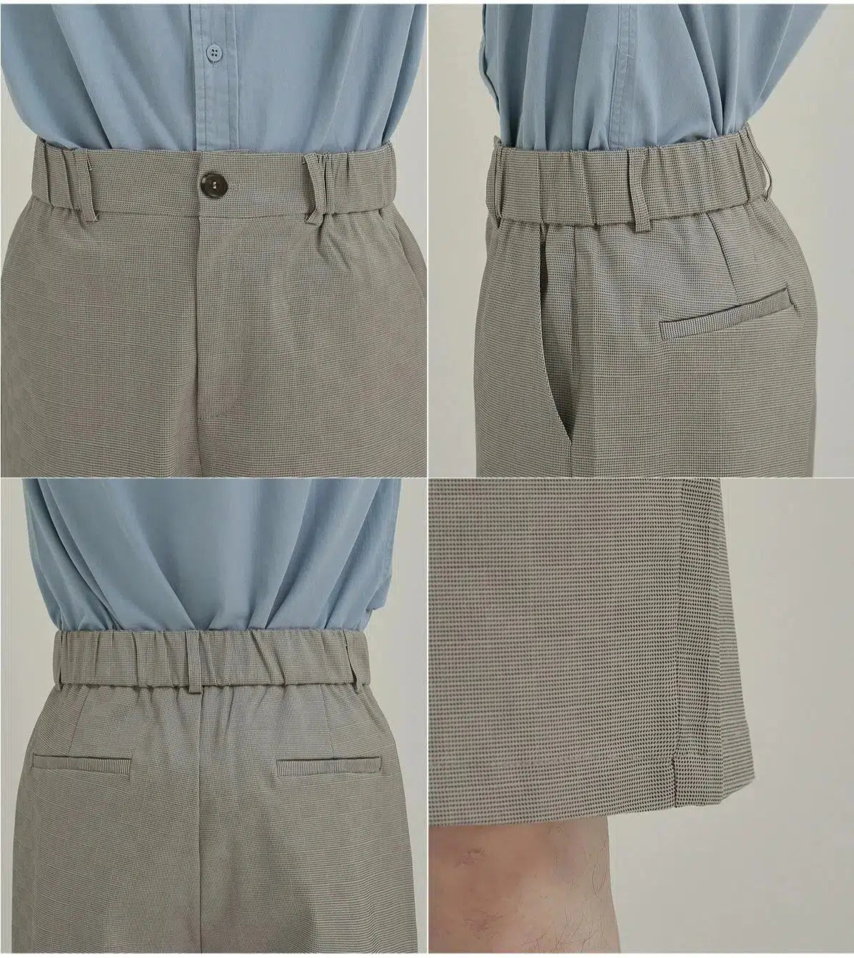 Comfort Fit Knee-Length Casual Shorts