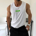 Comfort Fit Printed Sleeveless Vest