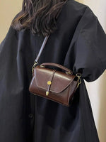Compact Leather Crossbody Bag