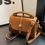 Compact Leather Crossbody Bag