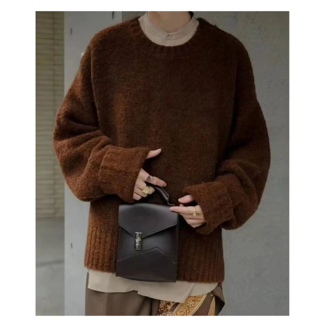 Compact Leather Handbag