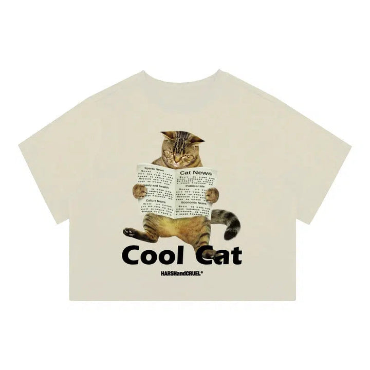 Cool Cat Graphic T-shirt