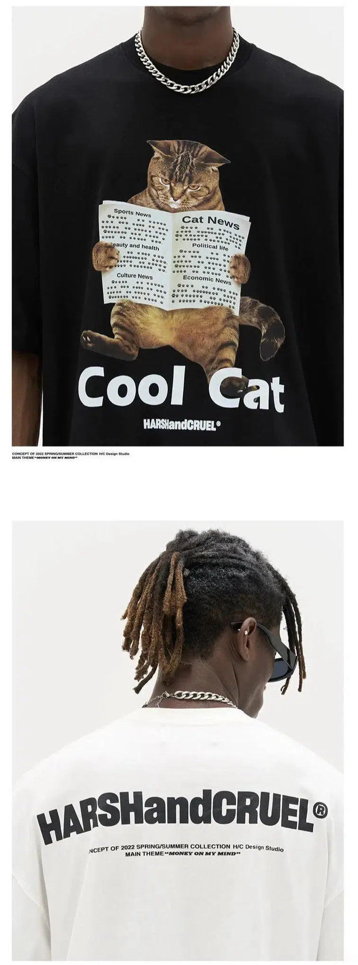 Cool Cat Graphic T-shirt