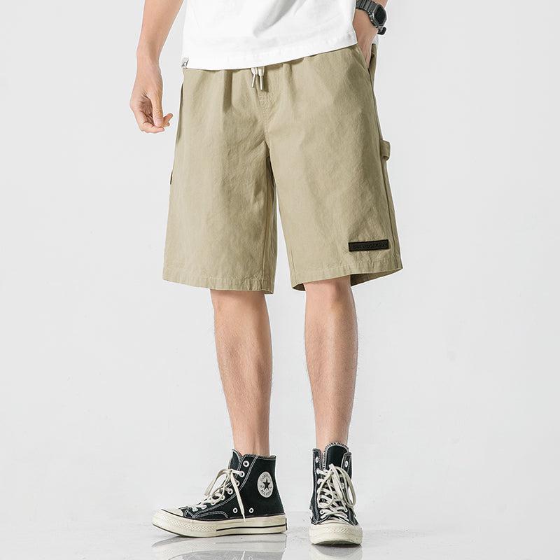Cotton Drawstring Shorts