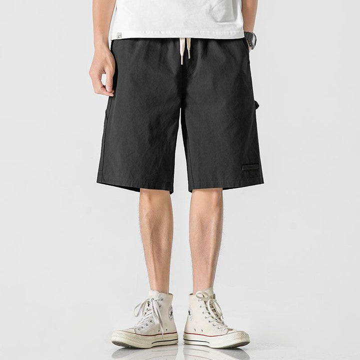 Cotton Drawstring Shorts