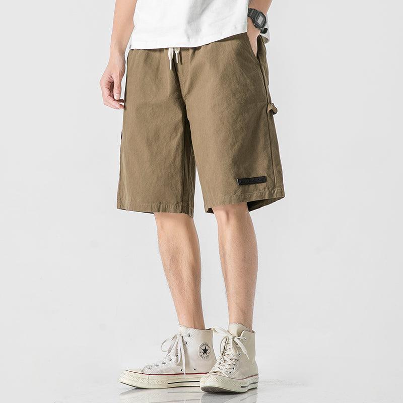 Cotton Drawstring Shorts