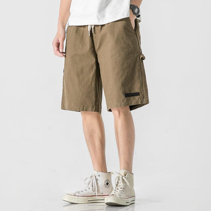 Cotton Drawstring Shorts