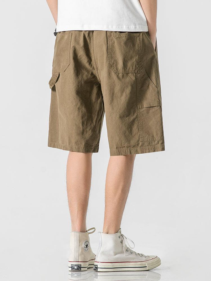 Cotton Drawstring Shorts