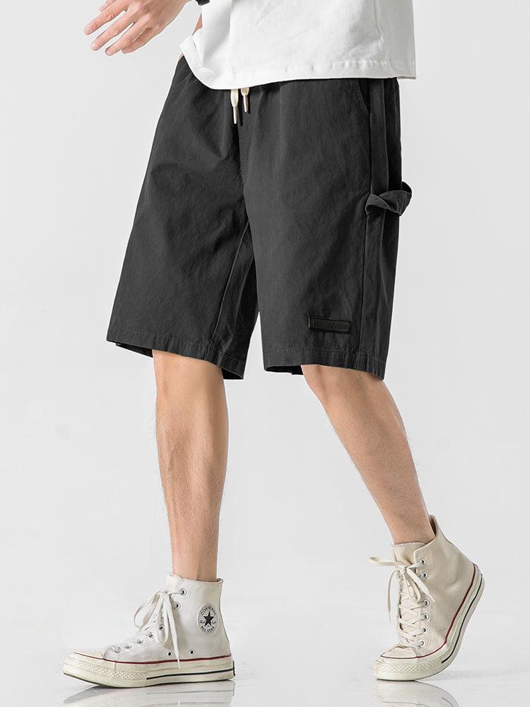 Cotton Drawstring Shorts