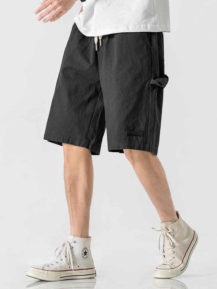 Cotton Drawstring Shorts