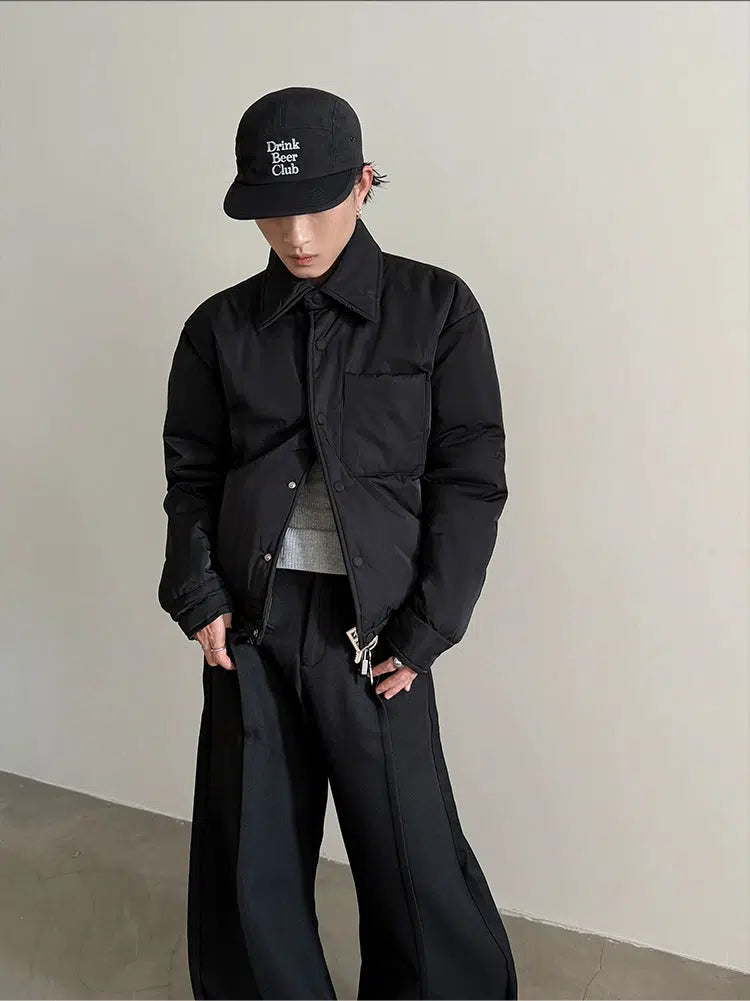 Cotton Padded Bomber Jacket