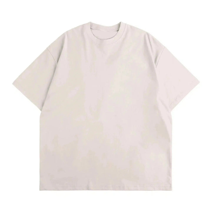 Cotton Short-Sleeve Round Neck T-Shirt