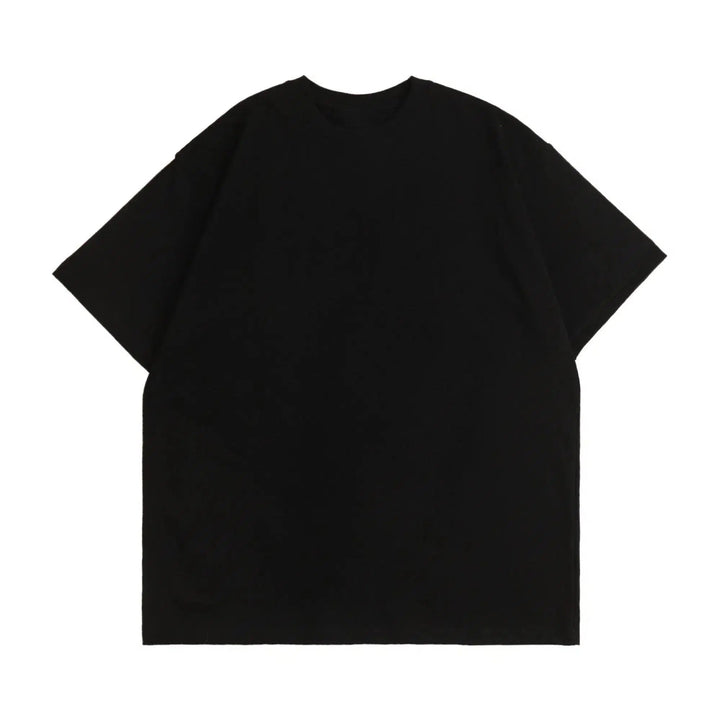Cotton Short-Sleeve Round Neck T-Shirt