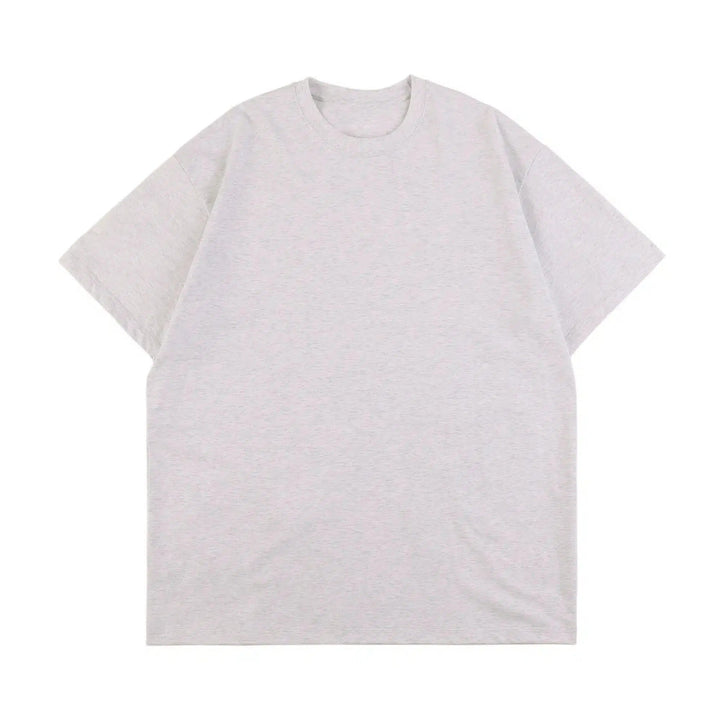 Cotton Short-Sleeve Round Neck T-Shirt