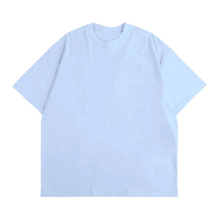 Cotton Short-Sleeve Round Neck T-Shirt
